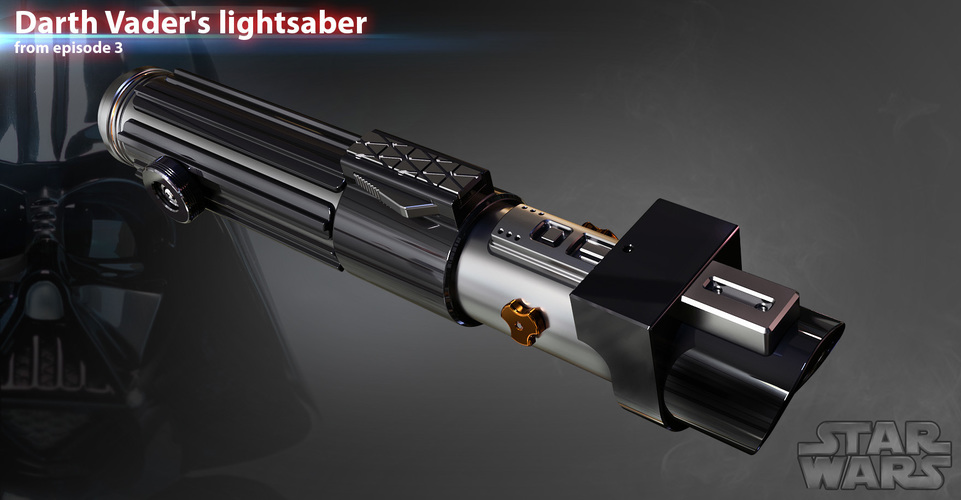 Darth Vaders lightsaber 3D Print 119940