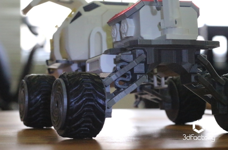 Martian Rover - The Martian - FDM 3dPrintable - 3dFactory Brasil 3D Print 119985