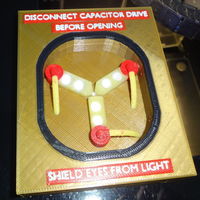 Small "Back to the future" gadget - printable 6 color Flux Capacitor 3D Printing 120041