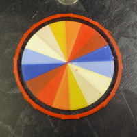 Small Wheel of color 3D Printing 120073
