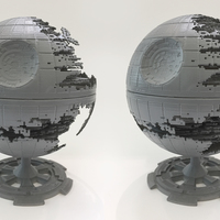 Small Star Wars Death Star 3D Printing 120279