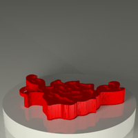 Small Rose_colgante 3D Printing 120338