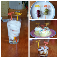 Small Celebrate the New Year with Party Picks and Swizzle Sticks 3D Printing 120599