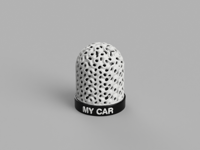 Hitch cover gyroidal 3D Print 120632