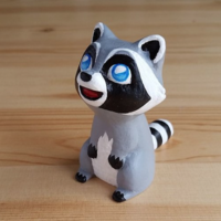 Small Raccoon  3D Printing 120717