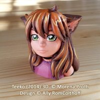 Teeko - Chirault Character Figurine - Thumbnail 3