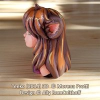Teeko - Chirault Character Figurine - Thumbnail 8