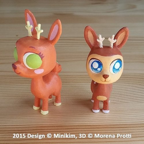 Baby Deer - by Minikim  3D Print 120738