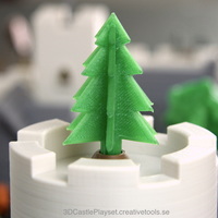 Small Simple 3D-printable pine tree 3D Printing 120789