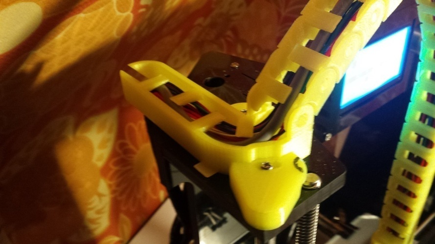 Anet A6 : Auto Leveling bed  AND Cable chain ! 3D Print 120818