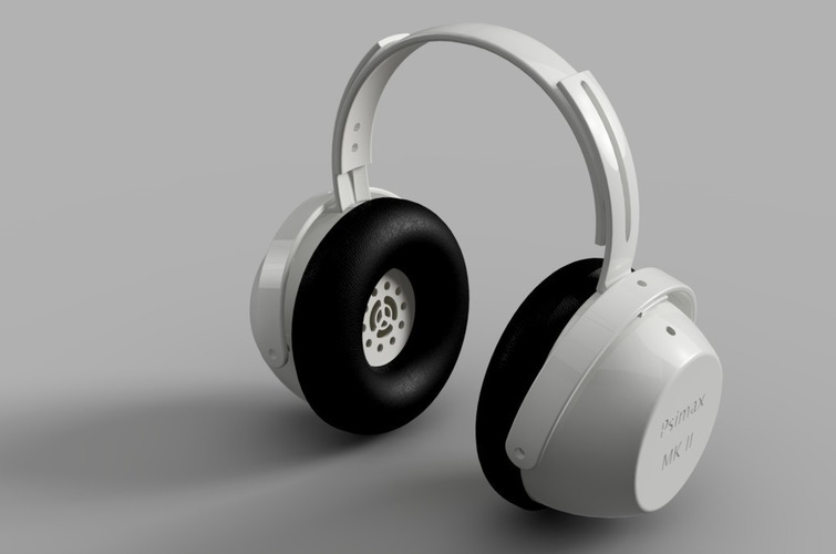 Tunable "Open/Closed" Headphones  3D Print 120872