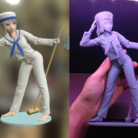 Small Sailor Girl 3D Printable Figure 3D Printing 120933