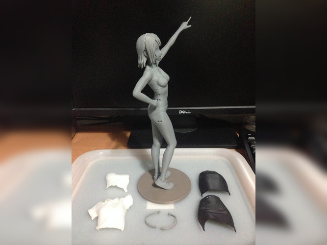 Freshy Girl 3D Printable Figure 3D Print 120957