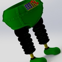 Small The Wrong Trousers - from Wallace and Gromit 3D Printing 121031