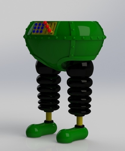 The Wrong Trousers - from Wallace and Gromit 3D Print 121038