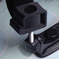 Small Shoulder rest mount part for EZ Print Violin 3D Printing 121135