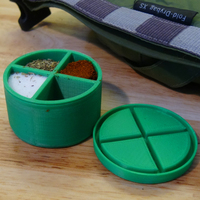 Small Spice Storage Container 3D Printing 121232