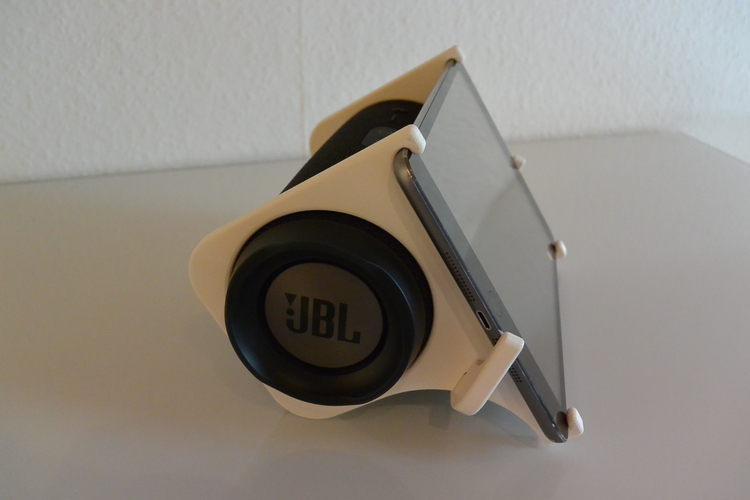 iPad JBL Charge Stand 3D Print 121266