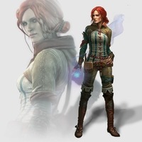 Small Triss - The Witcher 3D Printing 121304