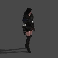 Small  Yennefer - The Witcher 3 3D Printing 121306