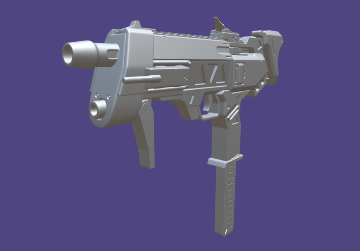 Sombra's Machine Pistol - Overwatch 3D Print 121385