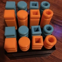 Small Quarto Set (Symmetrical) 3D Printing 121499