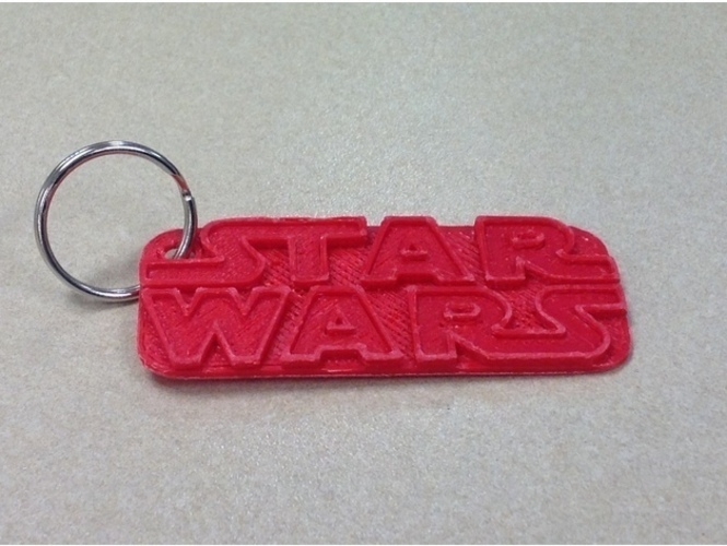 Star Wars Keychain - Remix 3D Print 121890