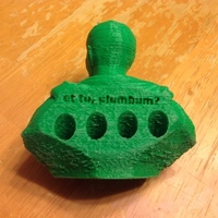et tu, plumbum? - Julius Caesar Pencil Holder - Thumbnail 4