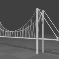 Small Bridge 3D 3D Printing 122302