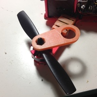 Small Propeller Nut Spanner 3D Printing 122413