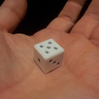 Small Magnet dice 3D Printing 122590