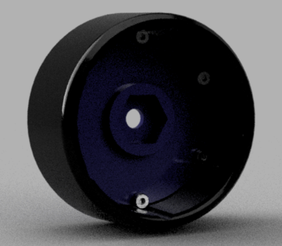"Split Tilt" 4 degree Stanced Drift Wheel 3D Print 122856 "Split Tilt" 4 degree Stanced Drift Wheel 3D Print 122856