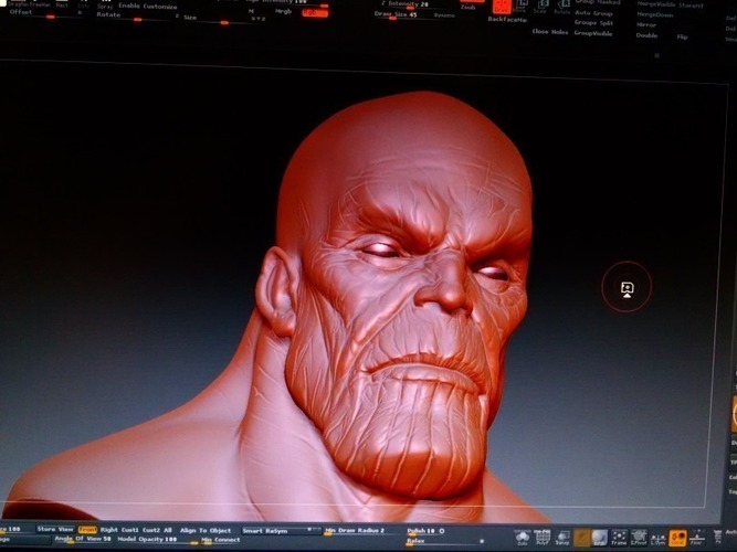 Thanos From Guardians of the Galaxy 3D Print 122870
