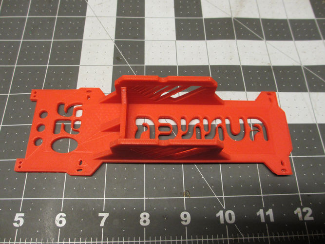 V2 Walkera Runner 250 Bottom Plate/ Frame & Battery Brace 3D Print 123076 V2 Walkera Runner 250 Bottom Plate/ Frame & Battery Brace 3D Print 123076