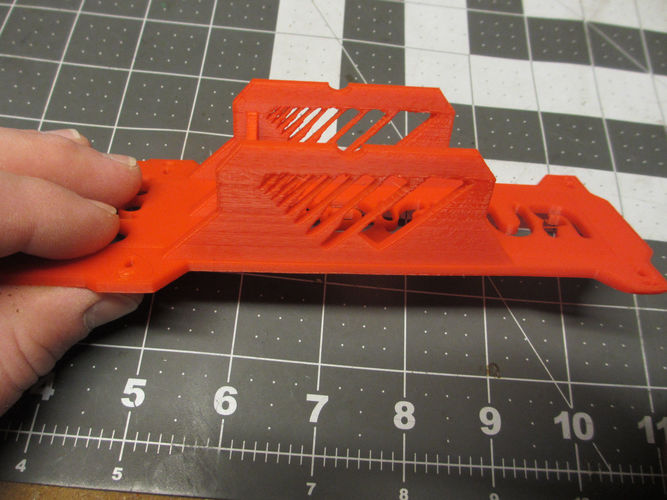 V2 Walkera Runner 250 Bottom Plate/ Frame & Battery Brace 3D Print 123077 V2 Walkera Runner 250 Bottom Plate/ Frame & Battery Brace 3D Print 123077