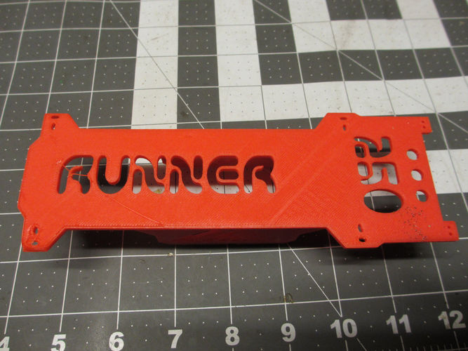 V2 Walkera Runner 250 Bottom Plate/ Frame & Battery Brace 3D Print 123078 V2 Walkera Runner 250 Bottom Plate/ Frame & Battery Brace 3D Print 123078