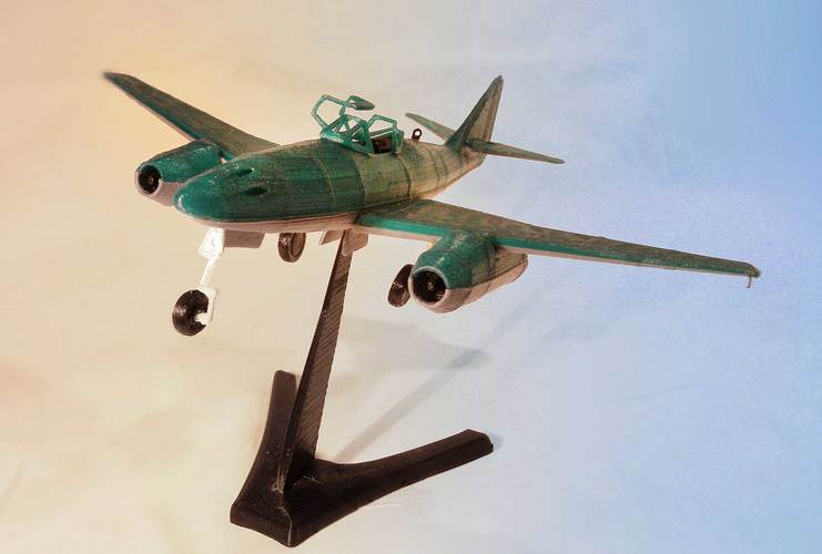 Messerschmitt Me 262 Model 3D Print 12310