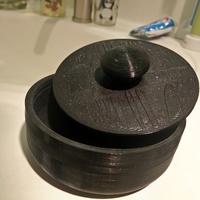 Small Travel Shaving Cup/Bowl/Mug 3D Printing 123216