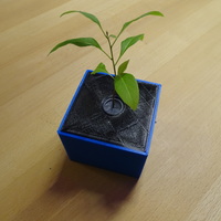 Small space plant pot 3D Printing 123342
