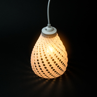 Small FIBONACCI LAMP SHADE 3D Printing 123485
