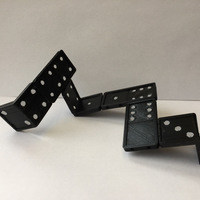 Small 3D domino for in space 3D Printing 123633