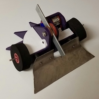 Small Antweight(1lb) Spinner Battlebot 3D Printing 123786