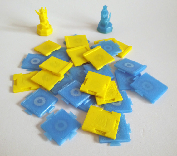 Pokemon Chess Set (Magnetic) 3D Print 123896