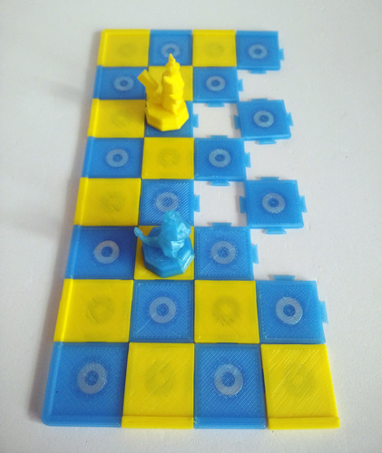 Pokemon Chess Set (Magnetic) 3D Print 123898