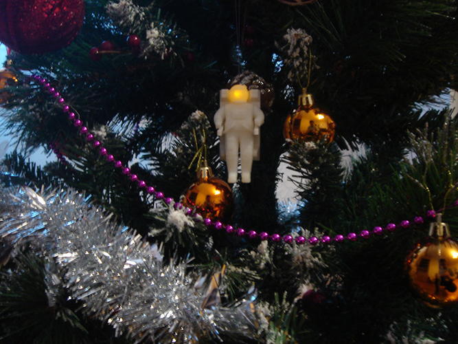 Figure of an astronaut (with LED) 3D Print 123917