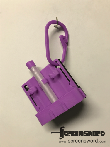 Claw Carabiner (part of Med Kit) 3D Print 123992