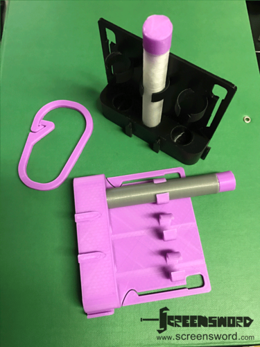 Medical Samples Tube Holder / Organiser (part of Med Kit) 3D Print 124125
