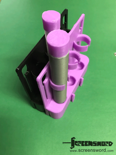 Medical Samples Tube Holder / Organiser (part of Med Kit) 3D Print 124134