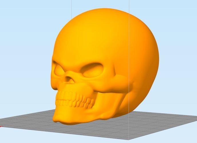 Martian Skull 3D Print 124349