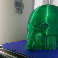 Small Martian Skull 3D Printing 124352